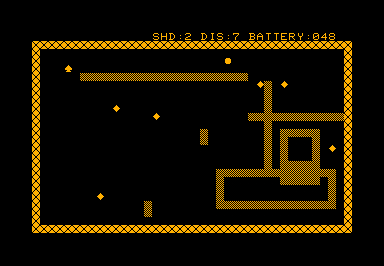 Diamond Hunt II game screenshot for Commodore PET